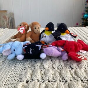 8 Ty Teenie Beanie Babies McDonalds